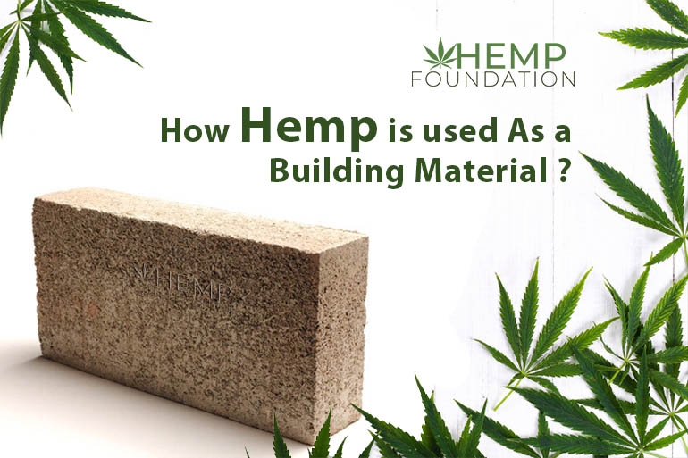 How hemp is used as a building material?