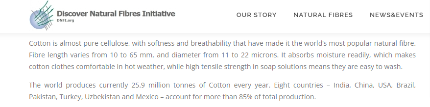 Your Cotton Cloth May Have Destroyed a Poor Family. Let’s Push The World Together to Make Better Choices.
