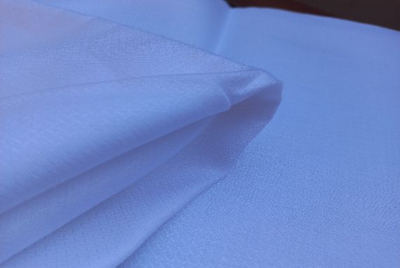 Chitralekha Hemp/Linen/Lyocell Blend Fabric 140-145 GSM 58 Inches White Dobby Weave SKU FW094