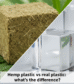 Hemp plastic vs real plastic: what's the difference?