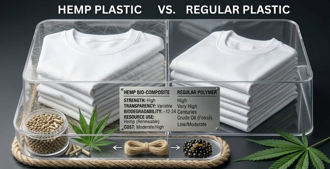 Hemp Plastic Bags vs. Regular Plastic Bags